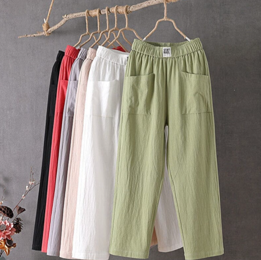 Charlotte - Pantalon Fluide Léger Femme