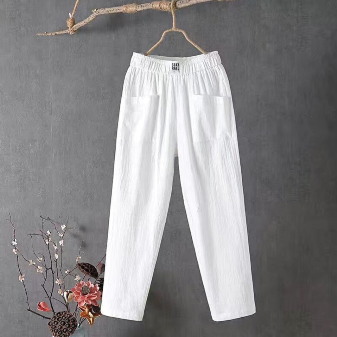 Charlotte - Pantalon Fluide Léger Femme