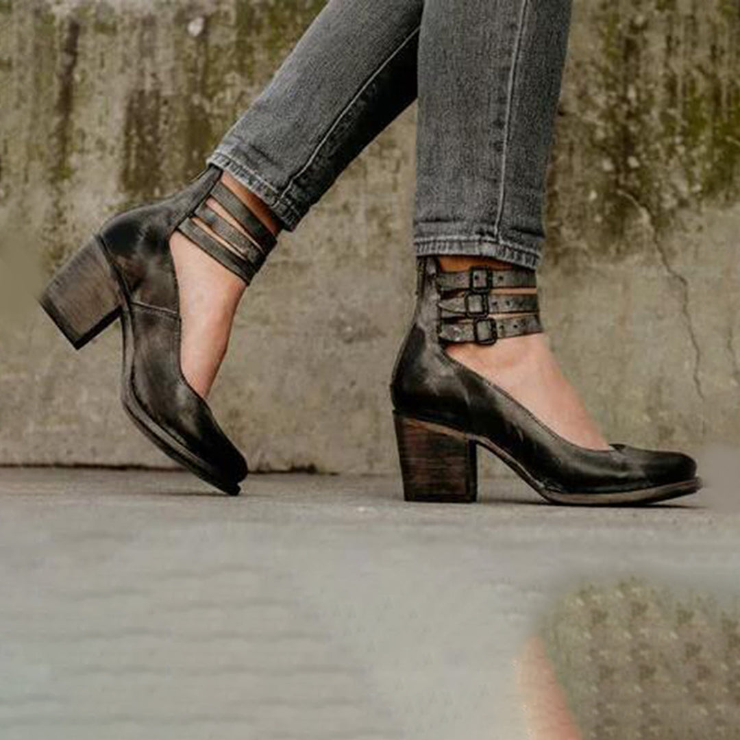 Louise - Escarpins vintage femme