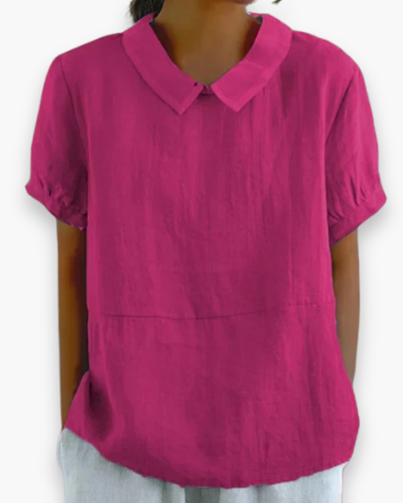 Blouse manches courtes femme | Elégant 3