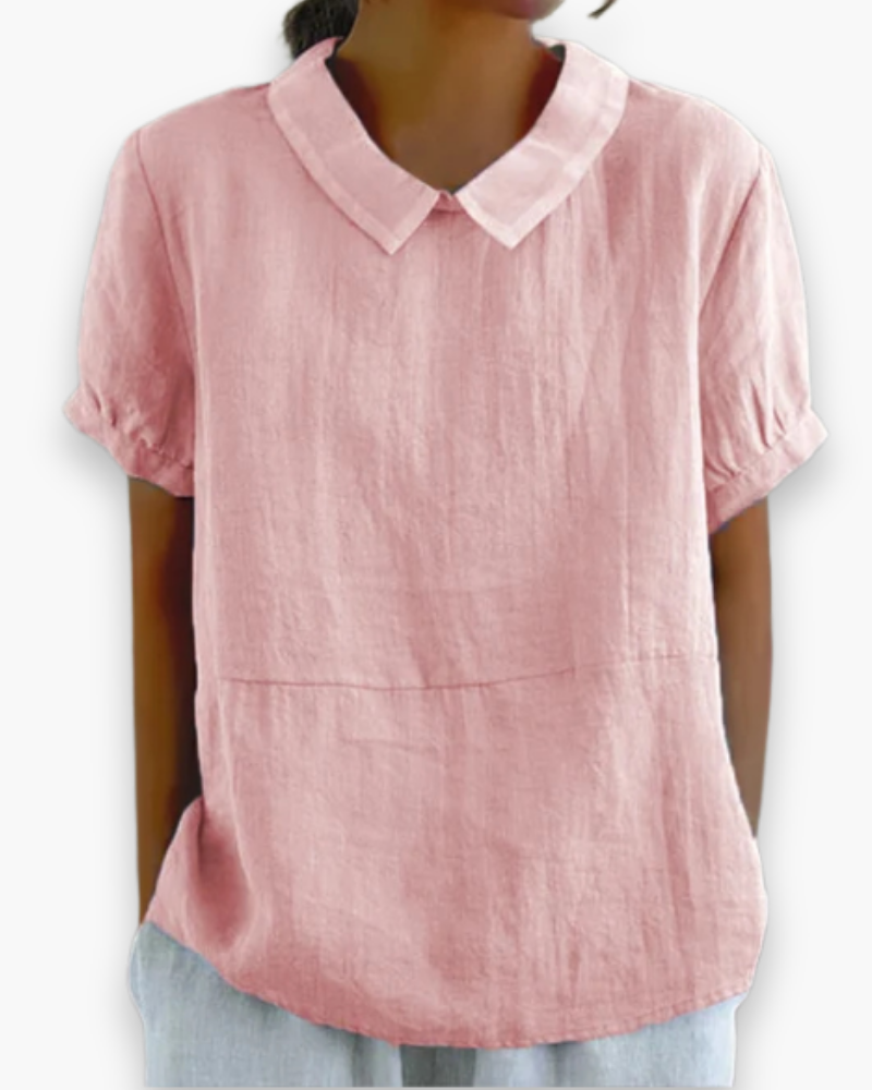 Blouse manches courtes femme | Elégant 4
