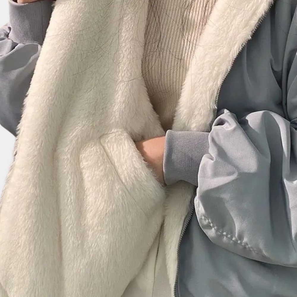 Sophie | Doudoune Élégante Bomber Fourrée