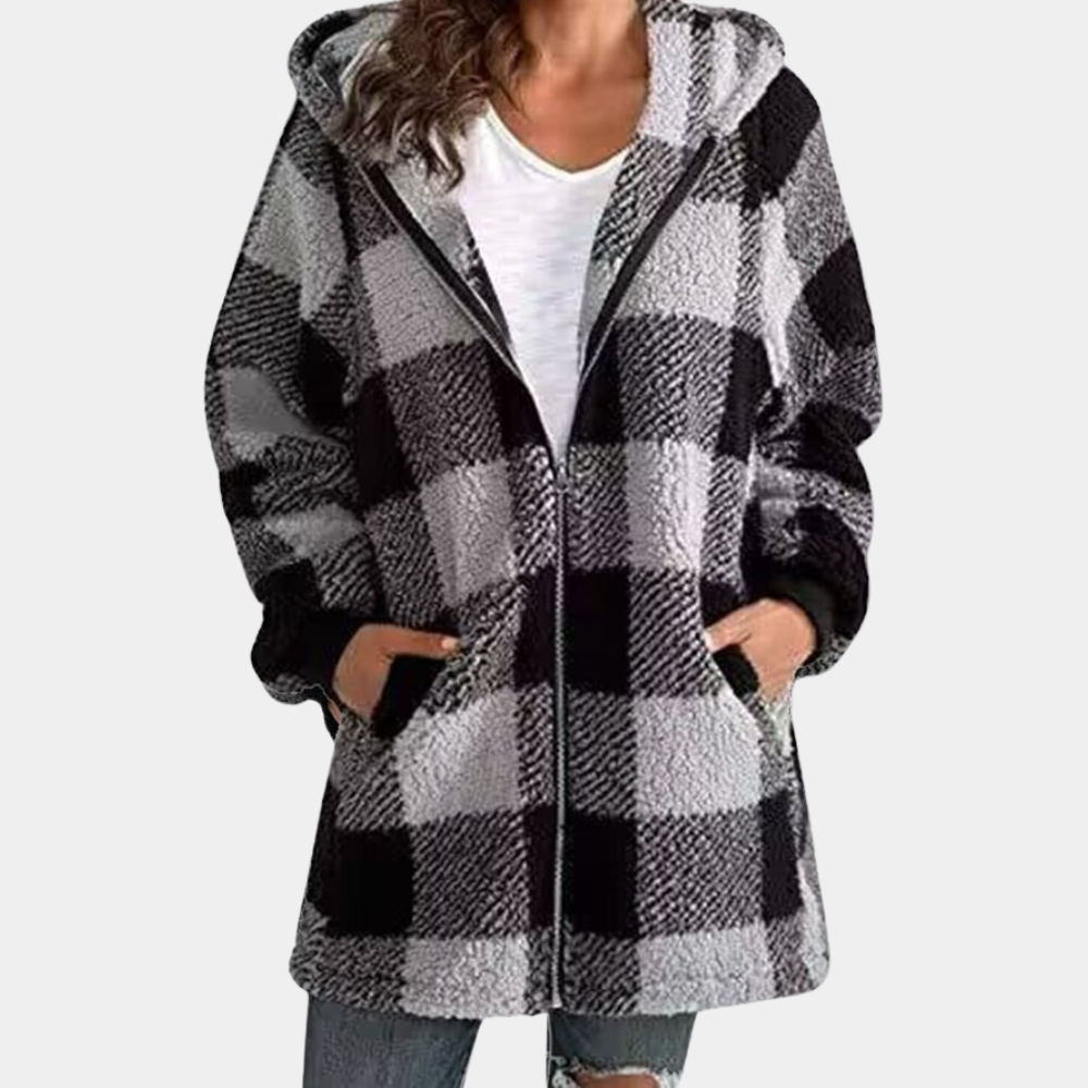 Margaux - Sweat Femme Long Capuche - Tendance Confort