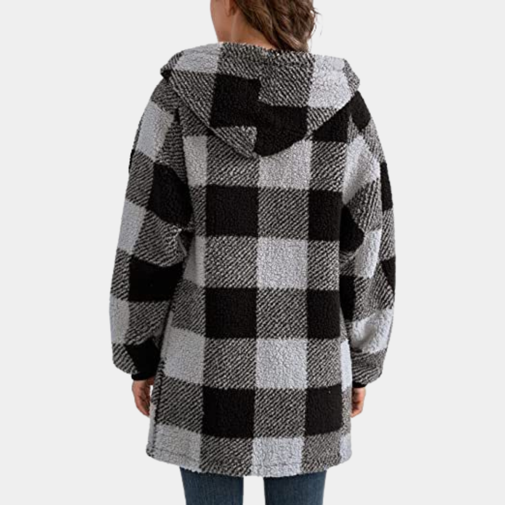 Margaux - Sweat Femme Long Capuche - Tendance Confort