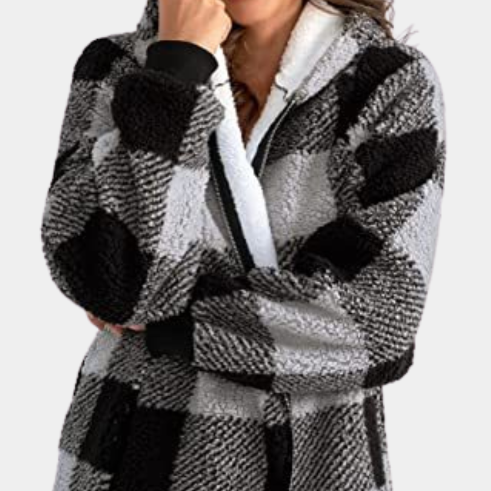 Margaux - Sweat Femme Long Capuche - Tendance Confort