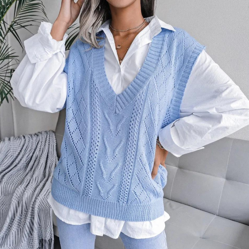 Danette - Pull Femme Col V