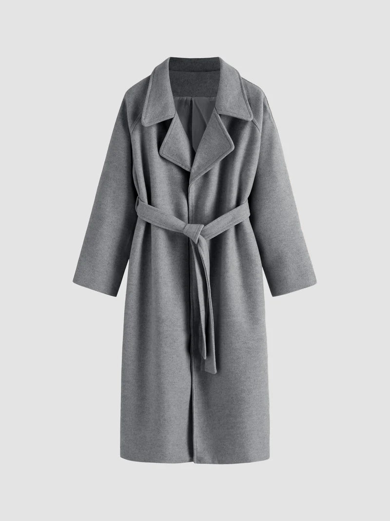 Corinne | Manteau Chic Long Portefeuille