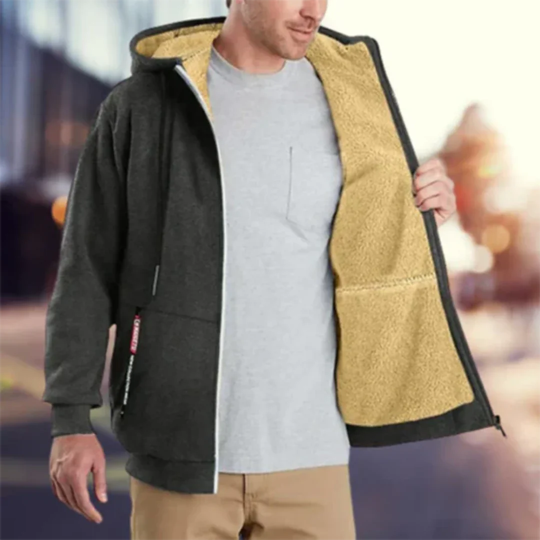 Gaston - Veste doublée polaire homme