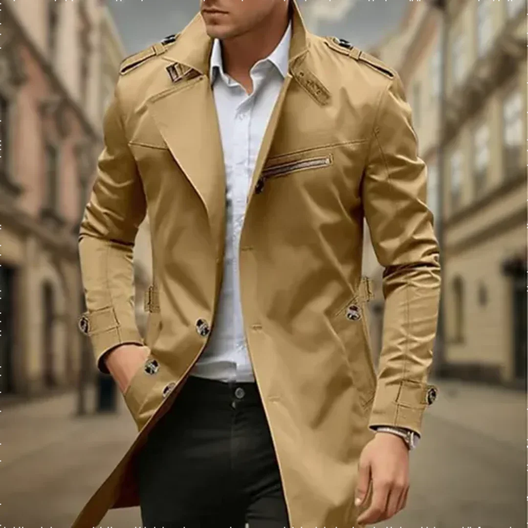 Louis - Trench homme chic et élégant