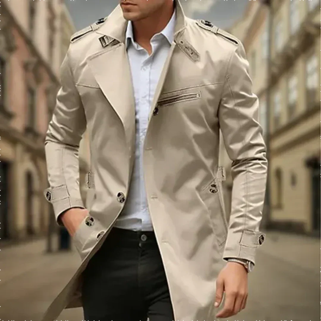 Louis - Trench homme chic et élégant