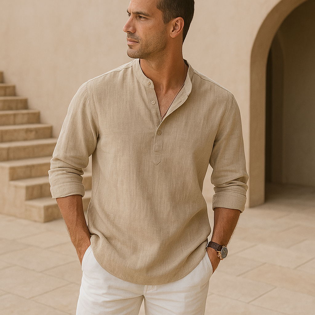 Thomas - Chemise en Lin Légère