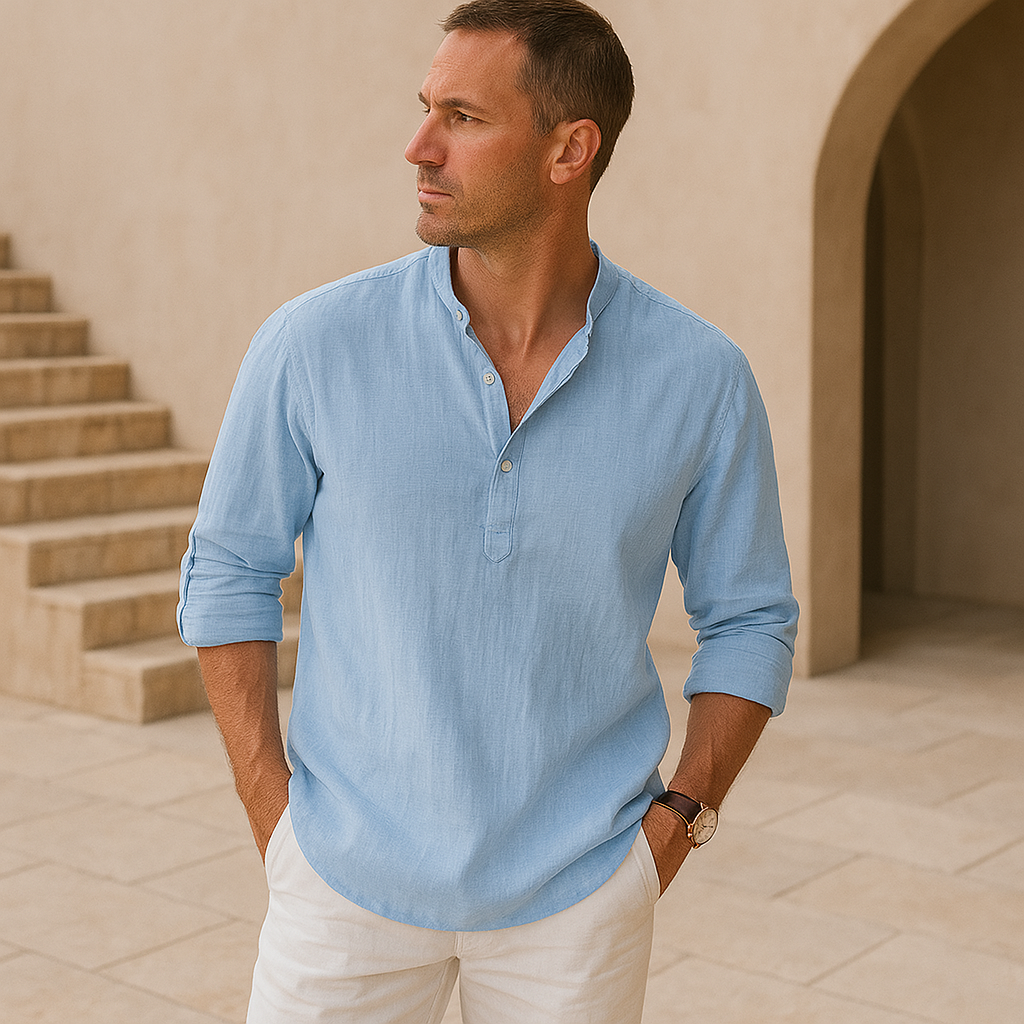 Thomas - Chemise en Lin Légère