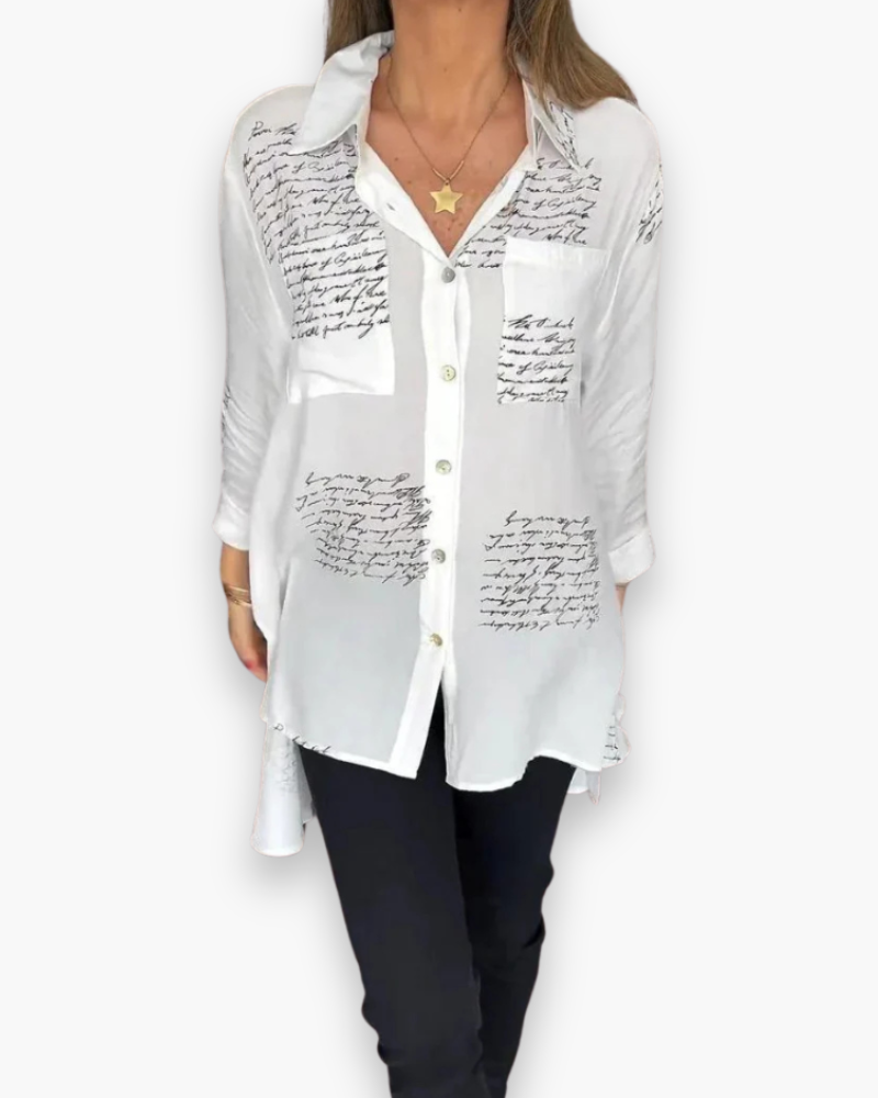 Chemise ample originale femme | Décontracté 1