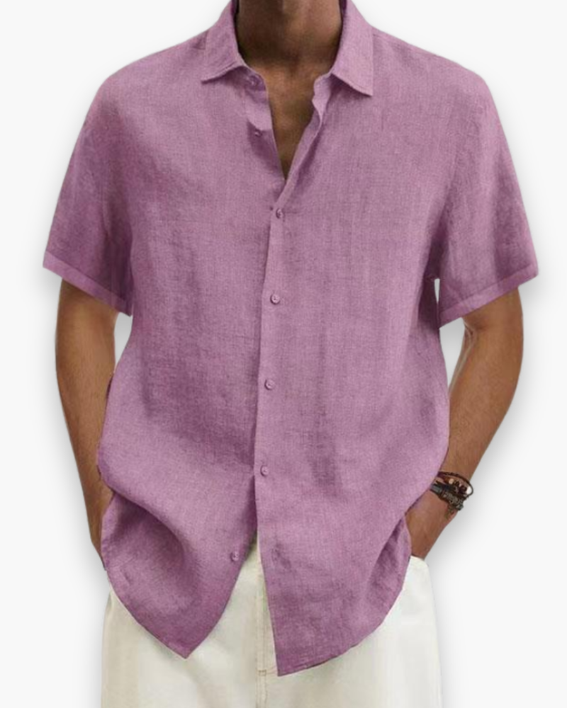 Chemise casual chic homme | Tissu respirant 8