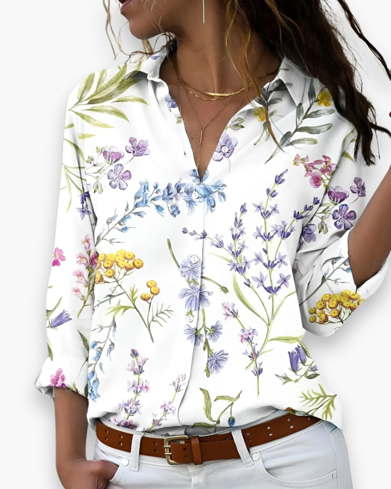 Chemisier pour femmes avec motif d'impression | Décontracté et classique 1