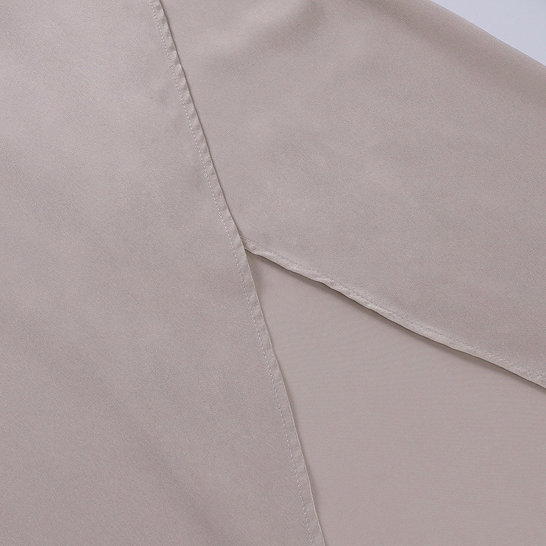 Julie - Robe Longue Femme Satinée Fendue