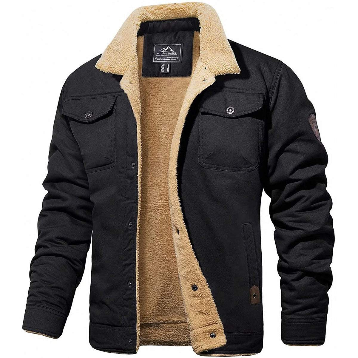 Benoît | Veste Intemporelle Sherpa Vintage