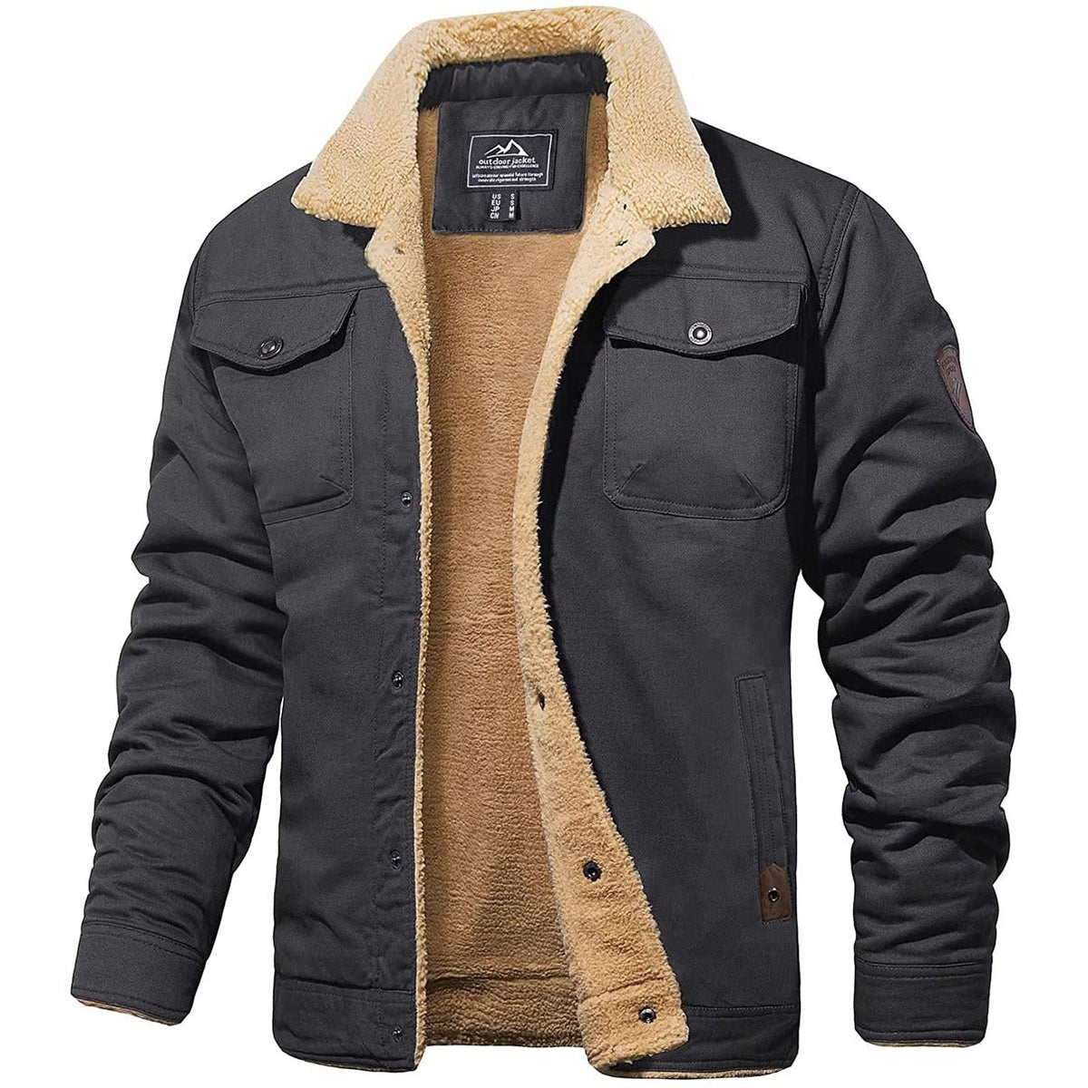 Benoît | Veste Intemporelle Sherpa Vintage