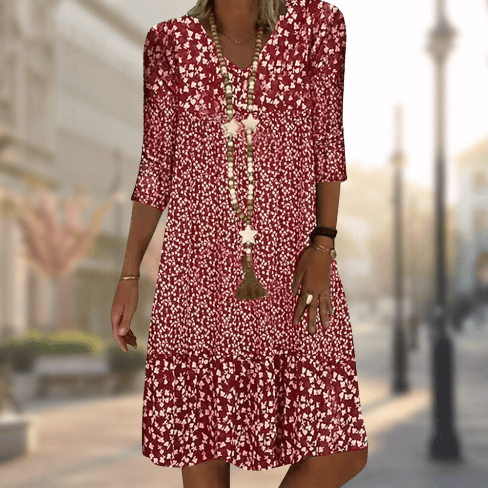 Robe Tunique Femme Fleurie Bohème - Fiona