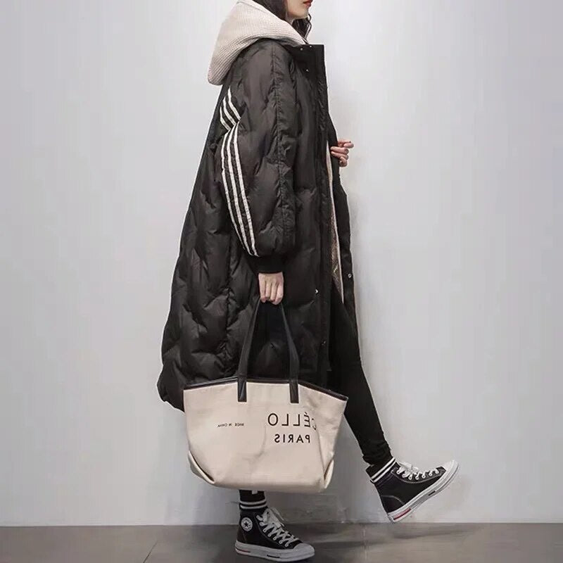 Danielle - Doudoune Chic Longue Zippée