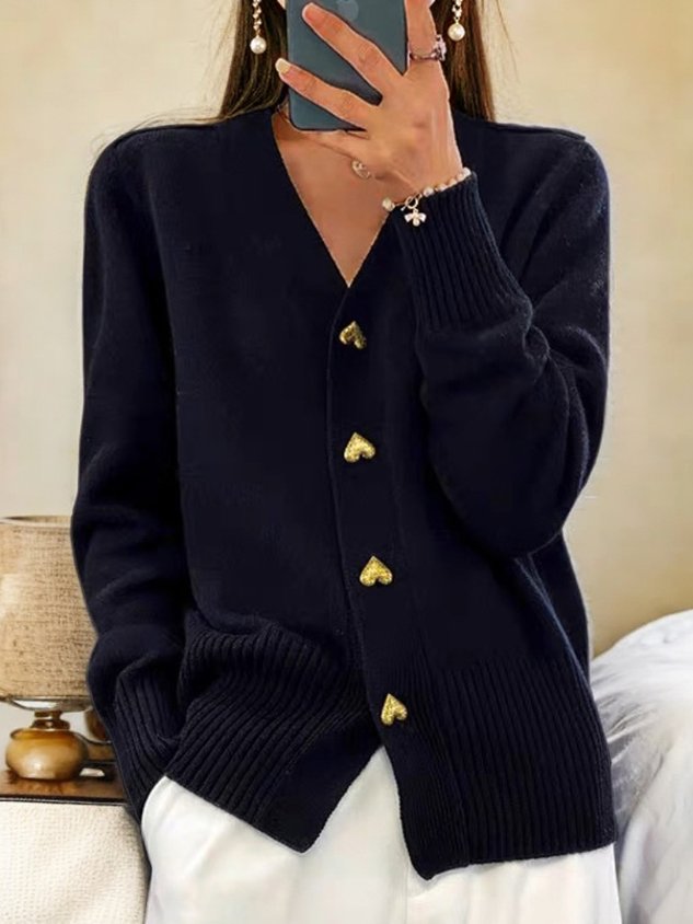 Lina - Cardigan automne chaud femme