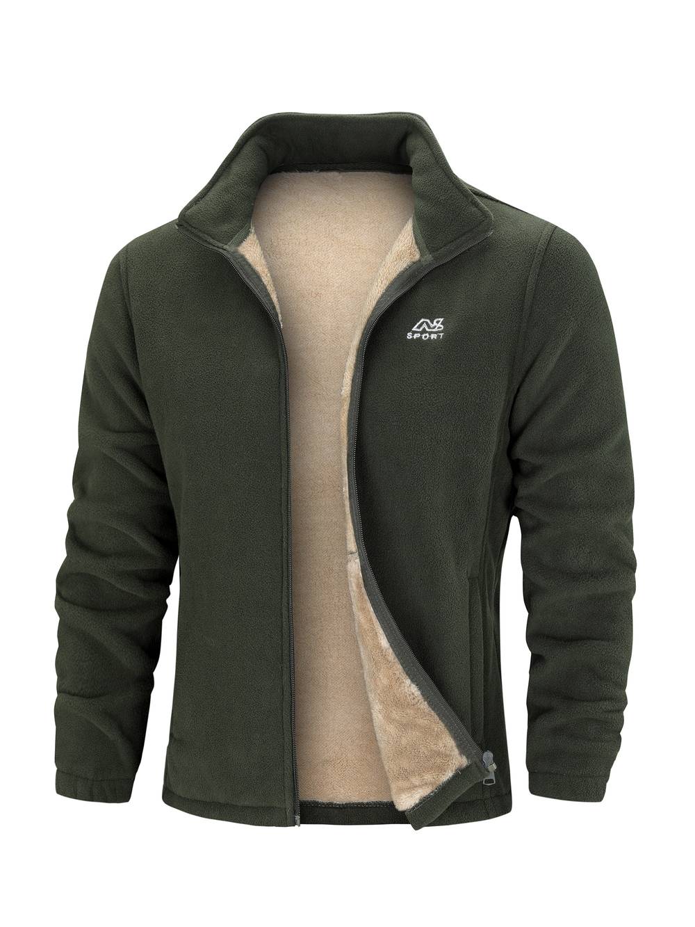 Marc - Veste Intemporelle Zippée Doublée