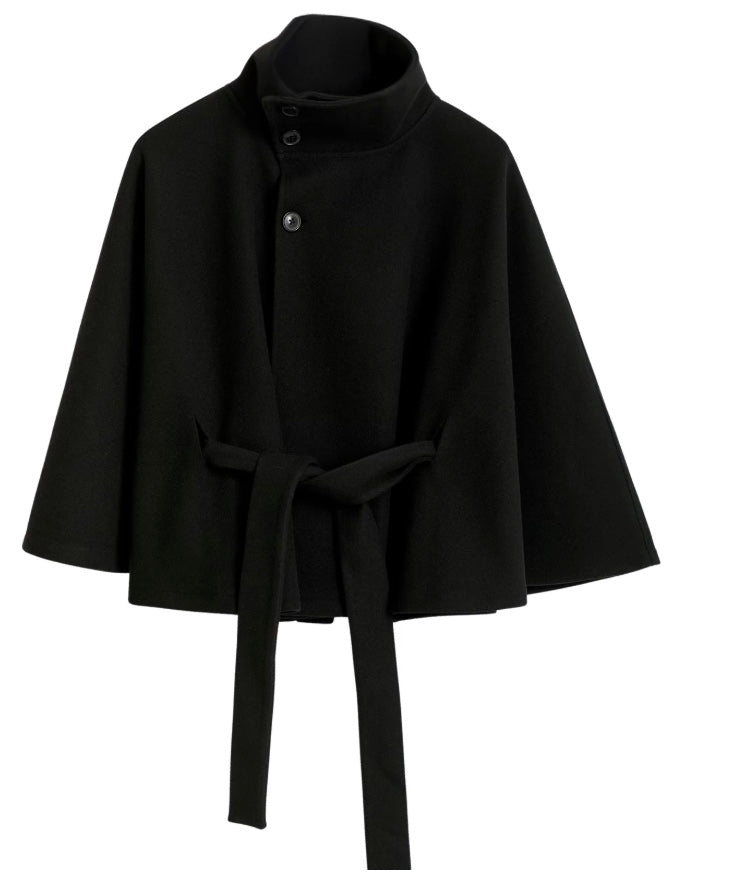 Camila – Manteau laine femme à col élégant