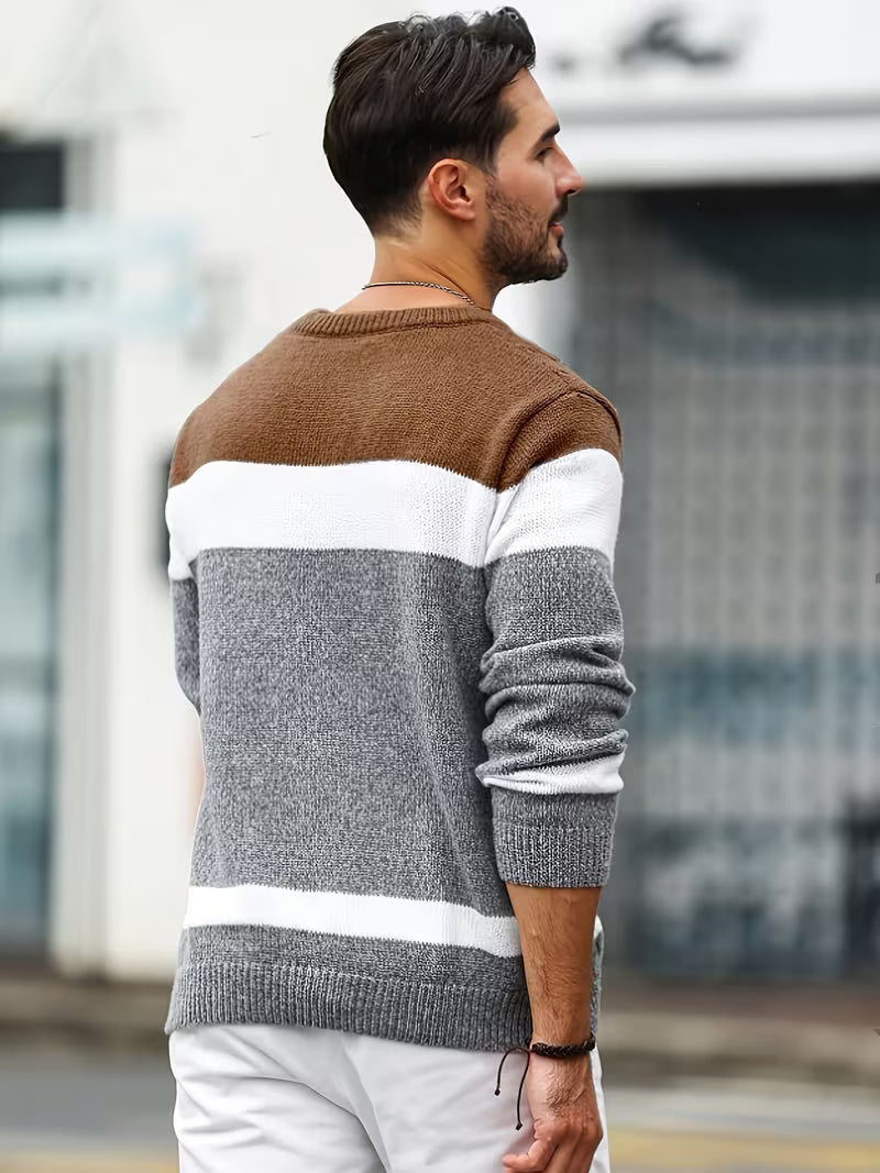 Sébastien - Pull Classique Torsadé