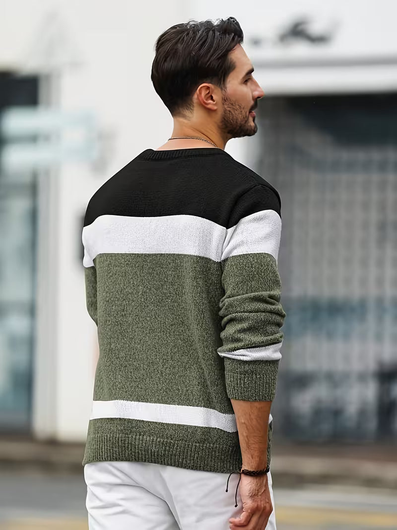 Sébastien - Pull Classique Torsadé