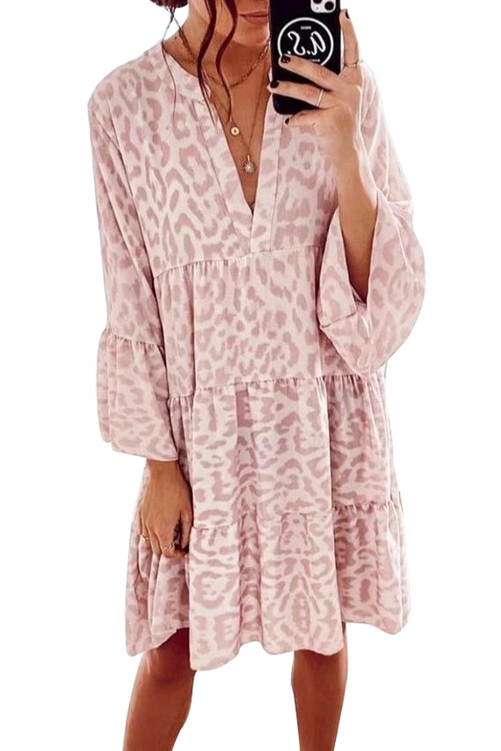 Camille - Robe Léopard Chic