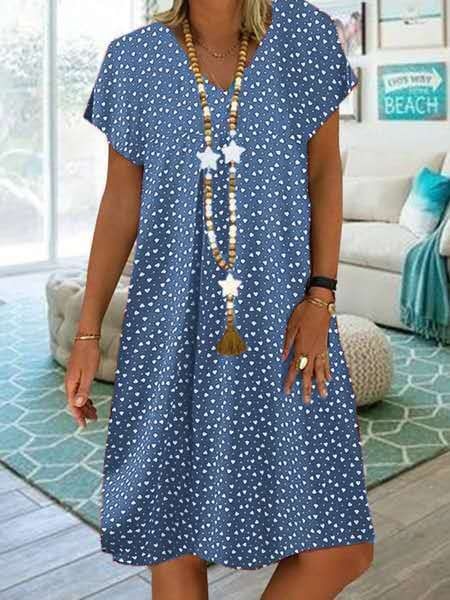 Marine - Robe D'Été Raffinée