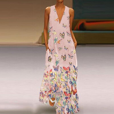 Marine - Robe Maxi Bohème