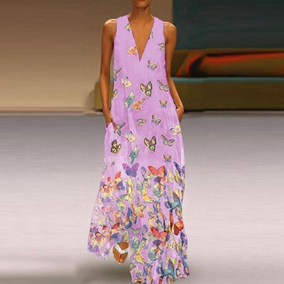 Marine - Robe Maxi Bohème