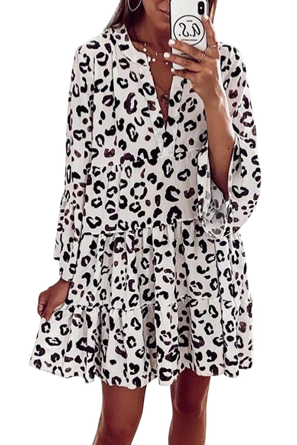 Camille - Robe Léopard Chic