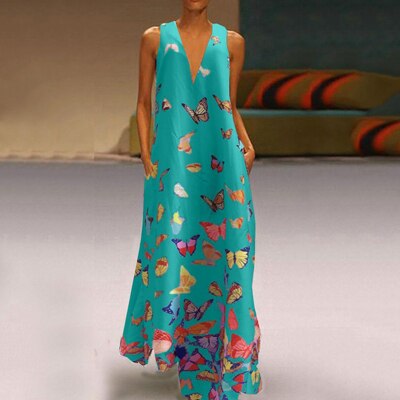Marine - Robe Maxi Bohème