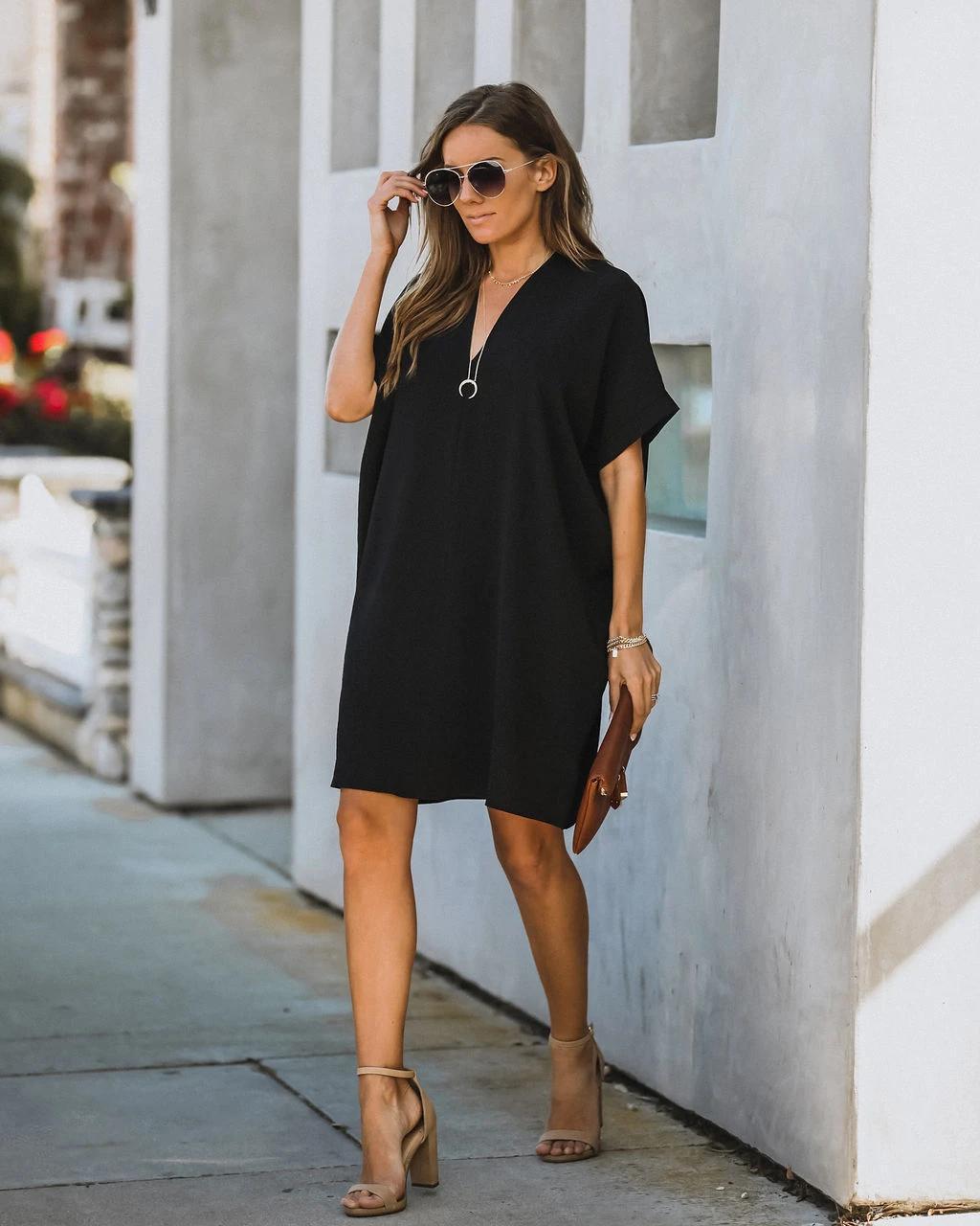 Nathalie - Robe Col V