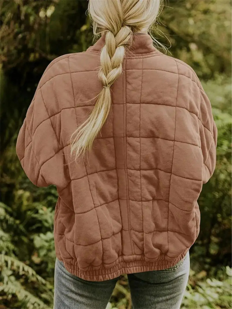 Élodie - Doudoune Élégante Oversize Zippée