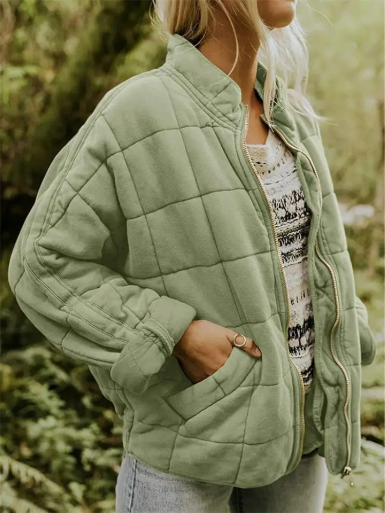 Élodie - Doudoune Élégante Oversize Zippée