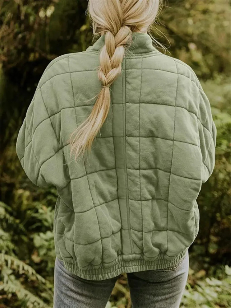 Élodie - Doudoune Élégante Oversize Zippée