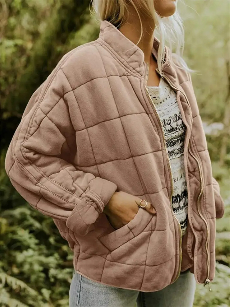 Élodie - Doudoune Élégante Oversize Zippée