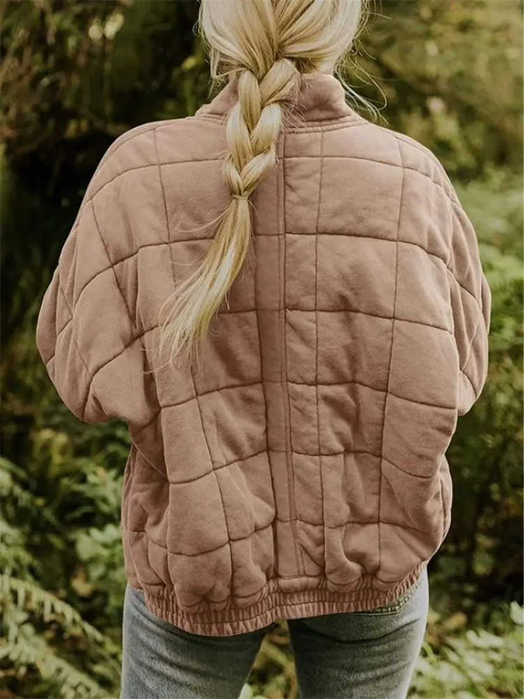 Élodie - Doudoune Élégante Oversize Zippée