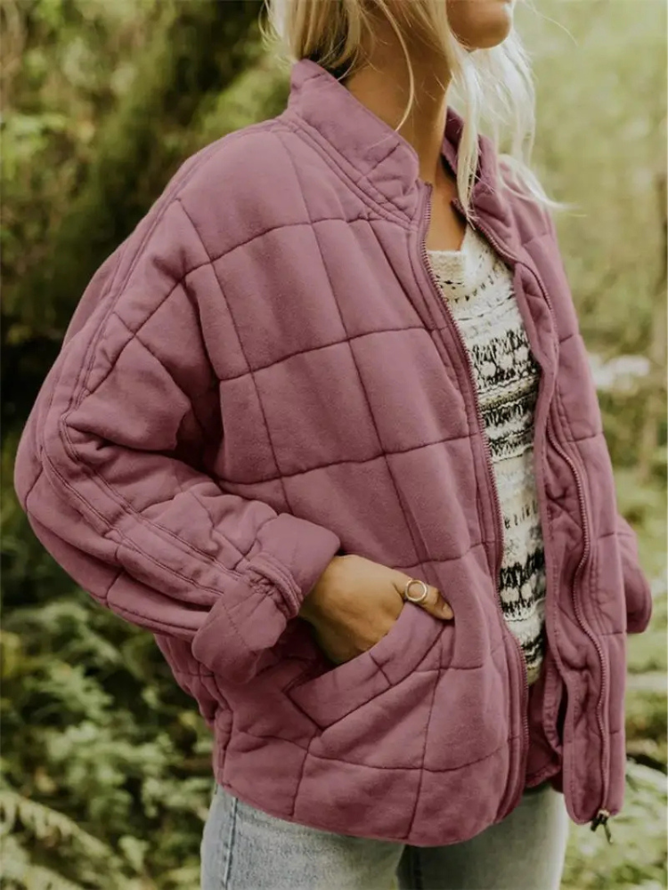 Élodie - Doudoune Élégante Oversize Zippée
