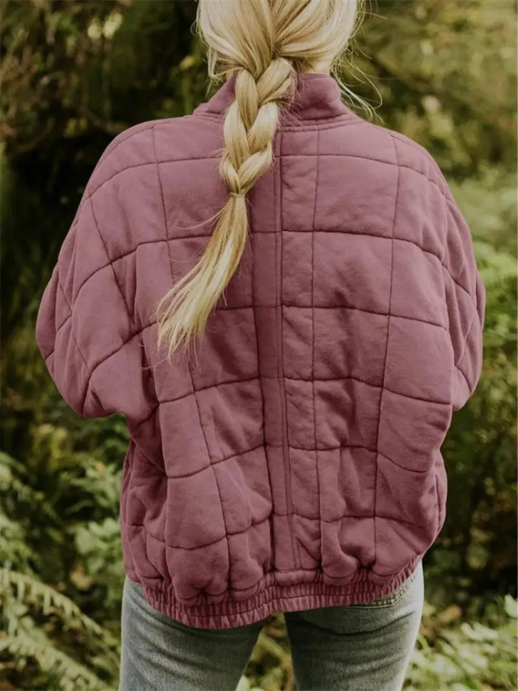 Élodie - Doudoune Élégante Oversize Zippée