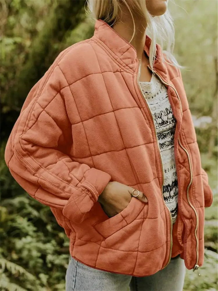 Élodie - Doudoune Élégante Oversize Zippée