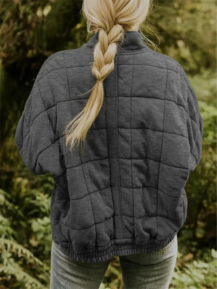 Élodie - Doudoune Élégante Oversize Zippée