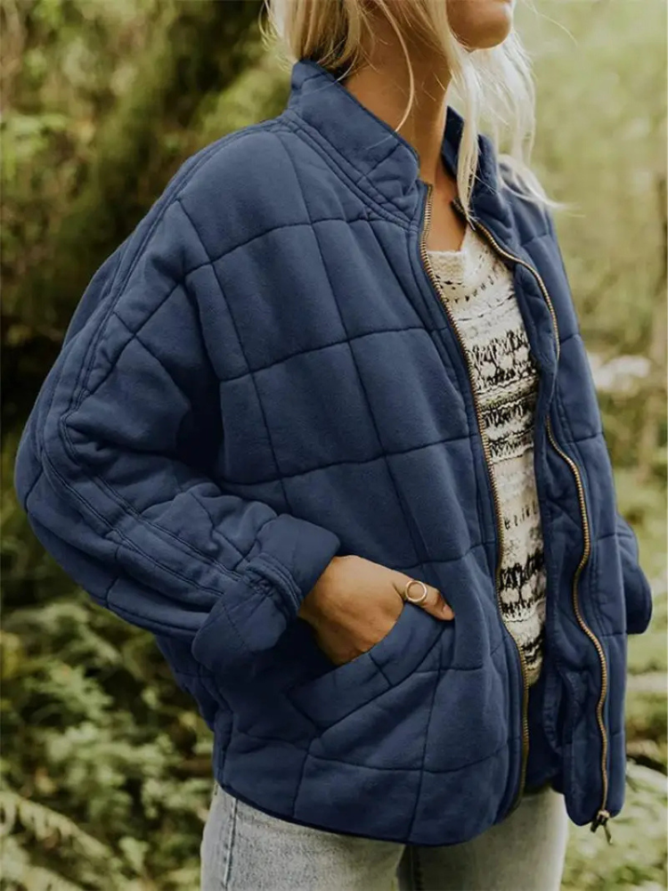 Élodie - Doudoune Élégante Oversize Zippée