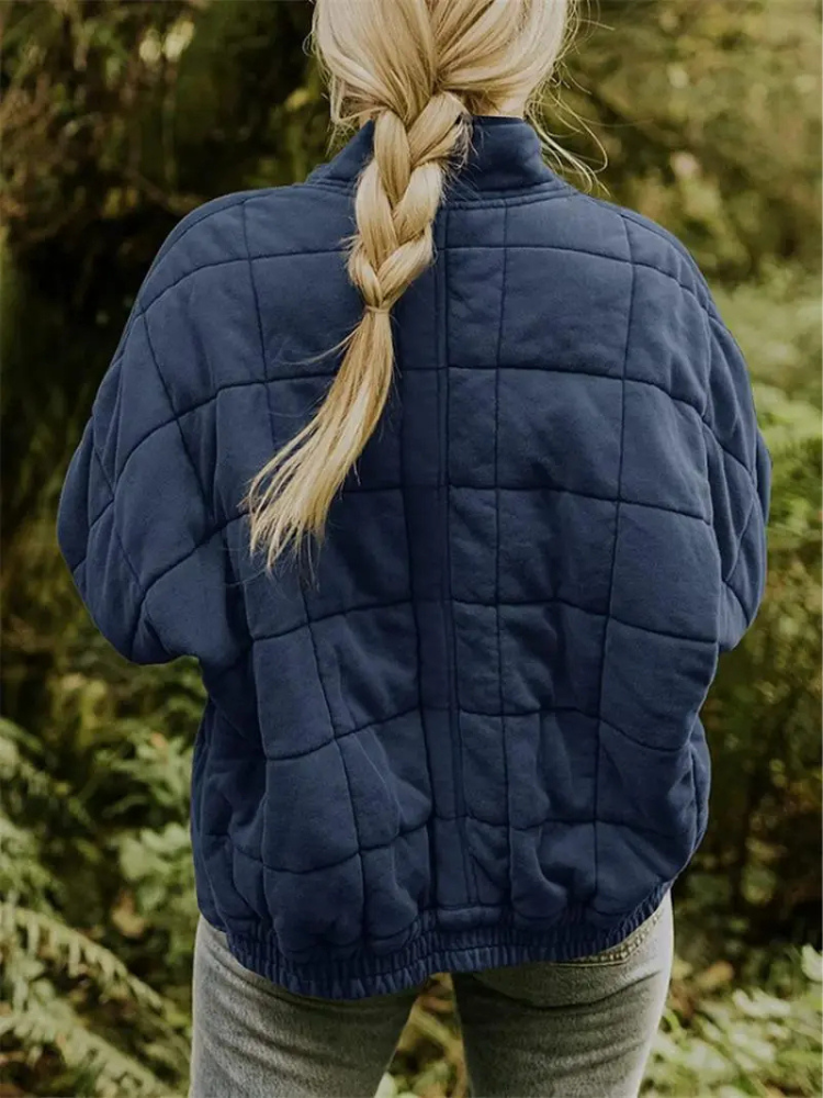 Élodie - Doudoune Élégante Oversize Zippée