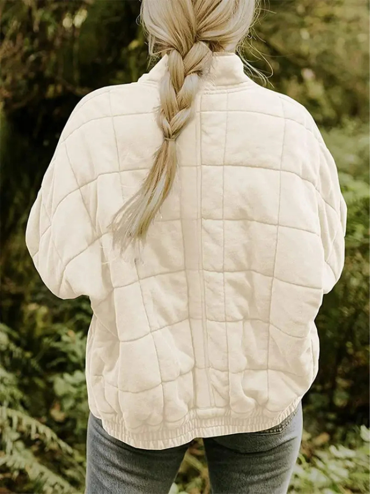 Élodie - Doudoune Élégante Oversize Zippée