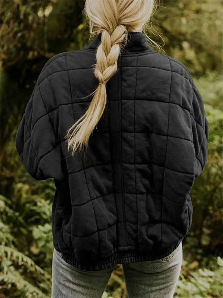 Élodie - Doudoune Élégante Oversize Zippée