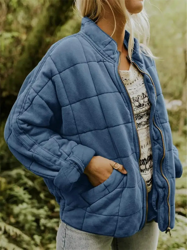 Élodie - Doudoune Élégante Oversize Zippée